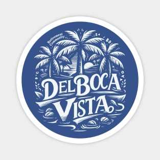 Del Boca Vista Retirement Community Florida Magnet